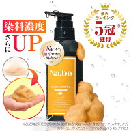 ★リニューアル★＼ 楽天1位 5冠 ／【公式】Na.be ヘアカラーシャンプー Nabe color shampoo 日本製 白髪…