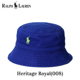 ポロ ラルフローレン ベビー コットン チノ バケット ハット 320850896 POLO RALPH LAUREN ラルフ ワンポイント 赤ちゃん 子供 キッズ 男の子 女の子 ボーイズ ガールズ 0才 1才 2才 帽子 ぼうし あかちゃん 帽子 日よけ 紫外線対策 日焼け防止 プレゼント ギフト