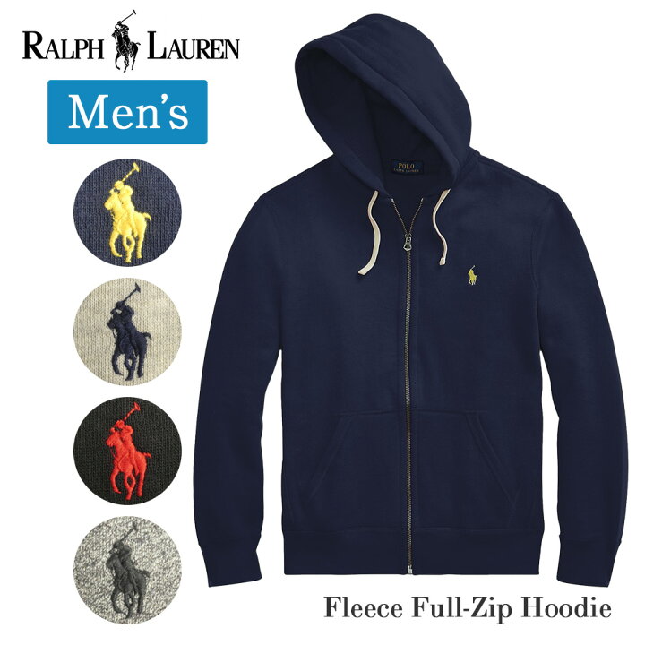 楽天市場】ポロ ラルフローレン メンズ フルジップ パーカー 710548546  