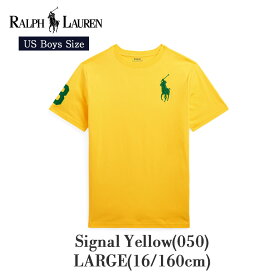 ポロ ラルフローレン ボーイズ Tシャツ ビッグポニー 半袖 323832907 POLO RALPH LAUREN BIG PONY T-SHIRT ラルフ スクール 150 160 170 メンズ レディース キッズ ユニセックス 男性 女性 男女兼用 クルーネック 定番 ロゴ ポニー プレゼント ギフト