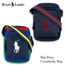 ポロ ラルフローレン ビッグポニー ショルダーバッグ 9AR011 ネイビー マルチ ショルダーポーチ ミニショルダー POLO RALPH LAUREN ラルフ ユニセックス レディース メンズ お出かけ 旅行 プレゼント ギフト