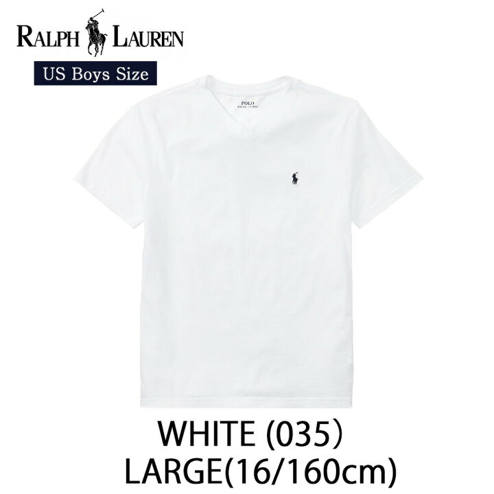 楽天市場】ポロ ラルフローレン ボーイズ Vネック Tシャツ 半袖 ワン 