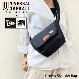 NEW ERA ニューエラ × UNIVERSALOVERALL ユニバーサルオーバーオール ショルダーバッグ DS1964 メンズ レディース 男女兼用 ボディバッグ バッグ カジュアル メッセンジャー 斜め掛け 肩掛け 通学 学生 中学生 高校生 大学生 大人 プレゼント ギフト