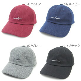 Wrangler ラングラー メルトン 刺繍 ローキャップ DW083 ワイン ネイビー グレー ブラック メンズ レディース 男女兼用 ロゴ 帽子 CAP キャップ 人気 おしゃれ