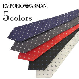 EMPORIO ARMANI エンポリオアルマーニ ネクタイ 2R616 グレー 赤 黒 エンポリオ アルマーニ シルク イタリア おしゃれ かっこいい ビジネス 結婚式 フォーマル 婚礼 お祝い 誕生日 プレゼント ギフト クリスマス