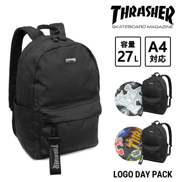 楽天市場】THRASHER スラッシャー デイパック R1929 リュック バック 