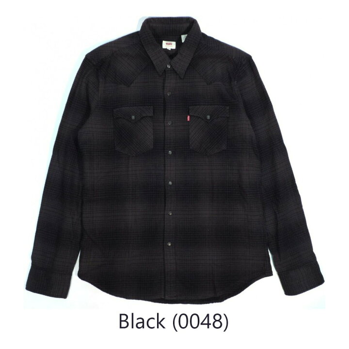 楽天市場】リーバイス チェックシャツ 66986 グレー ブラック レッド 