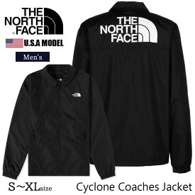 ザ ノースフェイス The North Face サイクロン コーチジャケット Cyclone Coach Jacket NF0A5IGV ウィンドブレーカー コーチ ジャケット ナイロンジャケット ライトアウター ブラック 黒 メンズ ユニセックス 春 秋 アウター ブルゾン ブランド プレゼント ギフト