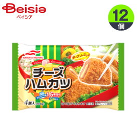 ハムカツ マルハニチロ チーズハムカツ 108g(4個)×12個 おかず お弁当 おつまみ まとめ買い 業務用 冷凍