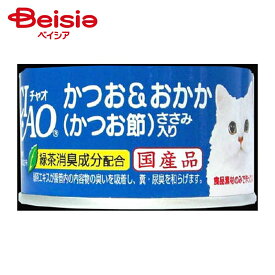 チャオ いなば食品 チャオホワイティA10チャオかつお＆おかか85g ×24個