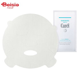 花王 Curel キュレル 潤浸保湿 モイストリペアシートマスク 4枚（医薬部外品） | シートマスク 保湿 潤い 乾燥肌 敏感肌 低刺激 無香料 無着色 アルコールフリー パラベンフリー セラミド ヒアルロン酸