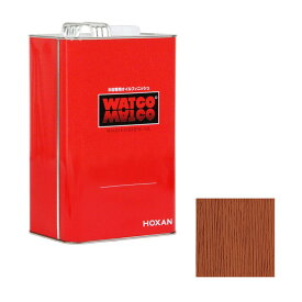 HOXAN ワトコティンバーガードW03 3．6L チェリーブラウン 資材 塗料 ニス ホビー塗料