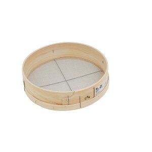 千吉 木製砂フルイ(丸型)35cm 2.0MM 園芸道具 その他 園芸道具 フルイ