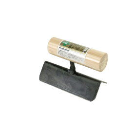 緑長 中首内丸面引鏝 6X120 大工道具 左官鏝 面引鏝