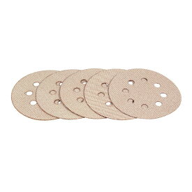 SK11 ランダムサンダー用ペーパー 125MM ＃180 先端工具 電動アクセサリ サンダーペーパー