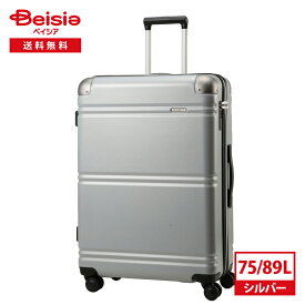 exact(イグザクト) ウォール L 0507800 シルバー | スーツケース キャリーバッグ メンズバッグ ビジネスバッグ 通勤バッグ 大容量 軽量 シンプル トラベル 旅行