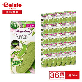 【ポイント5倍！10/1-10/9 9:59迄】ハーゲンダッツ クリスピーサンド ザ・グリーンティー 60ml×36個 | 抹茶 抹茶アイス ホワイトチョコ ウエハース サンド クリスピー ワンハンド アイスクリーム アイス まとめ買い