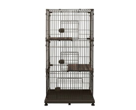 アイリスオーヤマ ペットケージ PEC-903V ライトナチュラル/アッシュグレー/ウォールナット