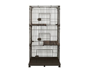 アイリスオーヤマ ペットケージ PEC-903V ライトナチュラル/アッシュグレー/ウォールナット