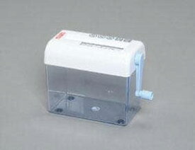 アイリスオーヤマ ハンドシュレッダー ブルー H62ST | ハンドシュレッダー コンパクト 紙裁断機 小型 オフィス用 シュレッダー 自宅 家庭用 小型