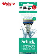 シック Schick ハイドロ5プレミアム敏感肌 ホルダー刃付＋替刃 1個 髭剃り シェーバー | シック Schick …