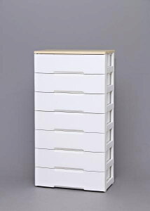 アイリスオーヤマ ウッドトップチェスト HG-727 ホワイト/ペアー | チェスト ケース 衣替え 大容量 整理 整理整頓 クローゼット 家具 安い 格安 お洒落 可愛い 収納棚 収納 整理ボックス