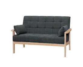 アイリスオーヤマ 2人掛けウッドフレームソファ WFS-2S | 2人掛け ソファ ウッドフレーム ローソファ コンパクト 北欧 おしゃれ リビング 一人暮らし 新生活