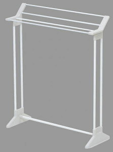 アイリスオーヤマ タオルハンガー TH-86KR ホワイト | タオルハンガー おしゃれ 省スペース 白 壁掛け タオル掛け 北欧 収納 賃貸 収納グッズ 洗面所 浴室