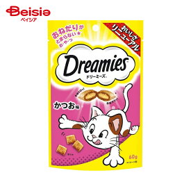キャットフード マースジャパンリミテッド ドリーミーズかつお味60g ×4個 | ドリーミーズ キャットフード おやつ 猫 エサ 餌 ドリーミーズかつお 60g 4個 まとめ買い お得