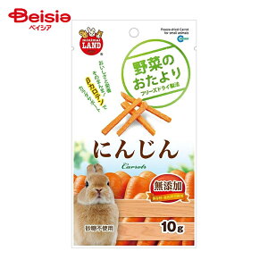 マルカン 野菜のおたよりにんじん ML-80 10g ペット | 小動物 おやつ にんじん 乾燥野菜 無添加 ハムスター うさぎ モルモット 10g