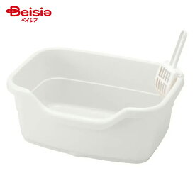 リッチェル ラプレ ネコトイレ 深型 40 ホワイト ペット | 猫 トイレ リッチェル ラプレ ネコトイレ 深型 ホワイト