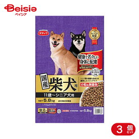 スマック 柴犬用 シニア犬用 5.8kg 3個セット ペット | ドッグフード スマック 柴犬用 シニア犬用 5.8kg ドライフード まとめ買い 犬 ドッグフード 国産 7歳以上