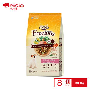 【ポイント5倍★11/30まで】ドッグフード ユニ・チャーム グラン・デリ フレシャス アダルト チキン&小魚 1kg ×8個 | ドッグフード 犬用 室内犬 ペットフード 大型犬 小型犬 プレミアムフード