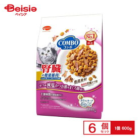 日本ペットフード コンボキャット腎臓の健康維持600g×6個 ペット | キャットフード ドライフード 猫えさ 猫エサ 猫のえさ 猫の餌 腎臓 健康維持 大容量 まとめ買い 600g