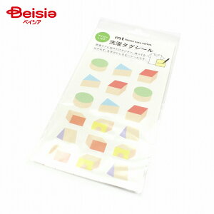 カモ井加工紙 mt 洗濯タグシール キッズ 積み木 MT515(100mm×150mm)