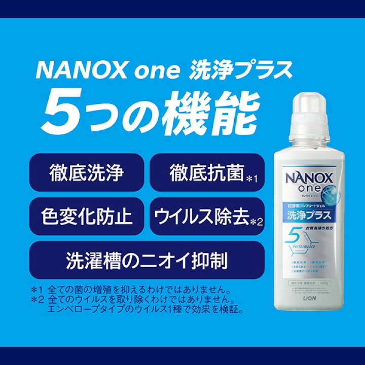 楽天市場】【ポイント15倍！7/1 12:00-7/31】ライオン NANOXone 洗浄 