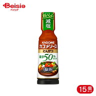 カゴメ 醸熟ソース 塩分50％カット とんかつ 180ml 15個