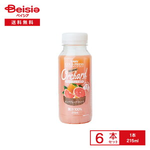[�①] Wow-Food Wow Orchard �R�[���h�v���X �X�g���[�g �s���N�O���[�v�t���[�c 215ml×6�{