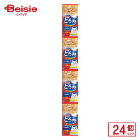 いなば食品 CIAOとろみプチ4連パックささみ・まぐろかつお節入35g×4袋入×24個 ペット | CIAO チャオ とろみ プチ ささみ まぐろ かつお節 猫 おやつ ウェットフード まとめ買い
