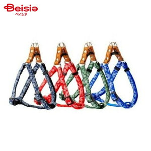 リードッグ ペイズリーカンタンハーネスSS-ネイビー ペット | 犬 ハーネス ペイズリー 小型犬 SSサイズ ネイビー 紺 簡単装着 ペット用品 犬用品 おしゃれ かわいい 胴輪 お散歩