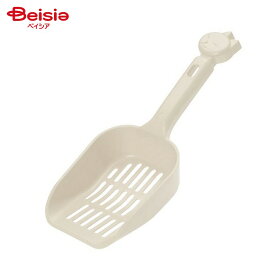 リッチェル コロル ネコトイレ用スコップ 小粒用 ベージュ ペット