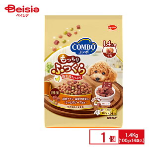 日本ペットフード コンボドッグもっちりふっくら国産チキン・しっとりビーフ添え1.4kg×1個 ペット