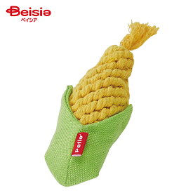 ペティオ ペティオ 犬用おもちゃ 編んでるCORNデンタル S×1個 ペット | 犬 おもちゃ デンタルコーン 編んでるコーン デンタル S 小型犬 歯磨き ハミガキ トウモロコシ Corn 噛むおもちゃ ストレス解消