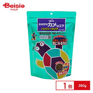 キョーリン ひかり おおきなカメのエサハイパークリア 280g×1個 ペット