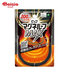 ピップ ピップマグネループMAX メタルシルバー 60? ブラック 1個入