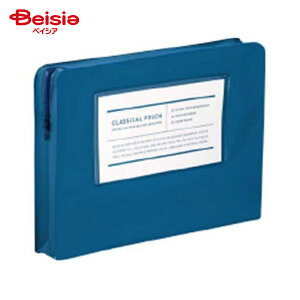 コクヨ(KOKUYO) A4ケースクラシカルポーチ ブルー F-VBF230B