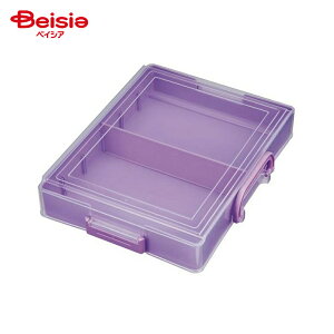 クツワ(KUTUWA) おどうぐばこ パープル BX018PU | お道具箱 学童用品 収納 箱 パープル 紫 小学生 入学準備 新学期 文具 文房具整理整頓