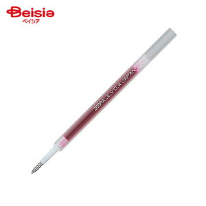 ゼブラ ボールペン替え芯 0.4mm 赤 JLVー0.4 RJLV4-R x5