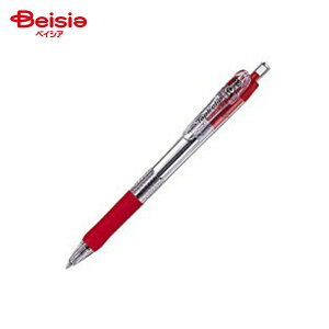 ゼブラ タプリクリップ ボールペン 0.7mm 赤 パック P-BN5-R x10