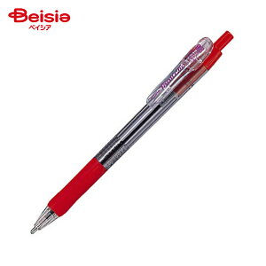 ゼブラ タプリクリップ ボールペン1.6 赤 BNU5-R x5